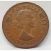 AUSTRALIA 1956Y. ONE 1 PENNY . MULE . MELBOURNE REVERSE